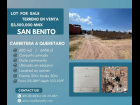TERRENO VENTA SALIDA A QRO